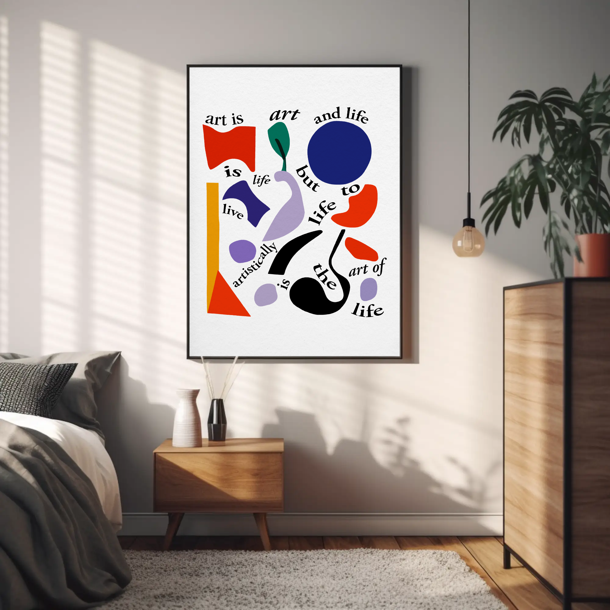 Kunst des Lebens Druck