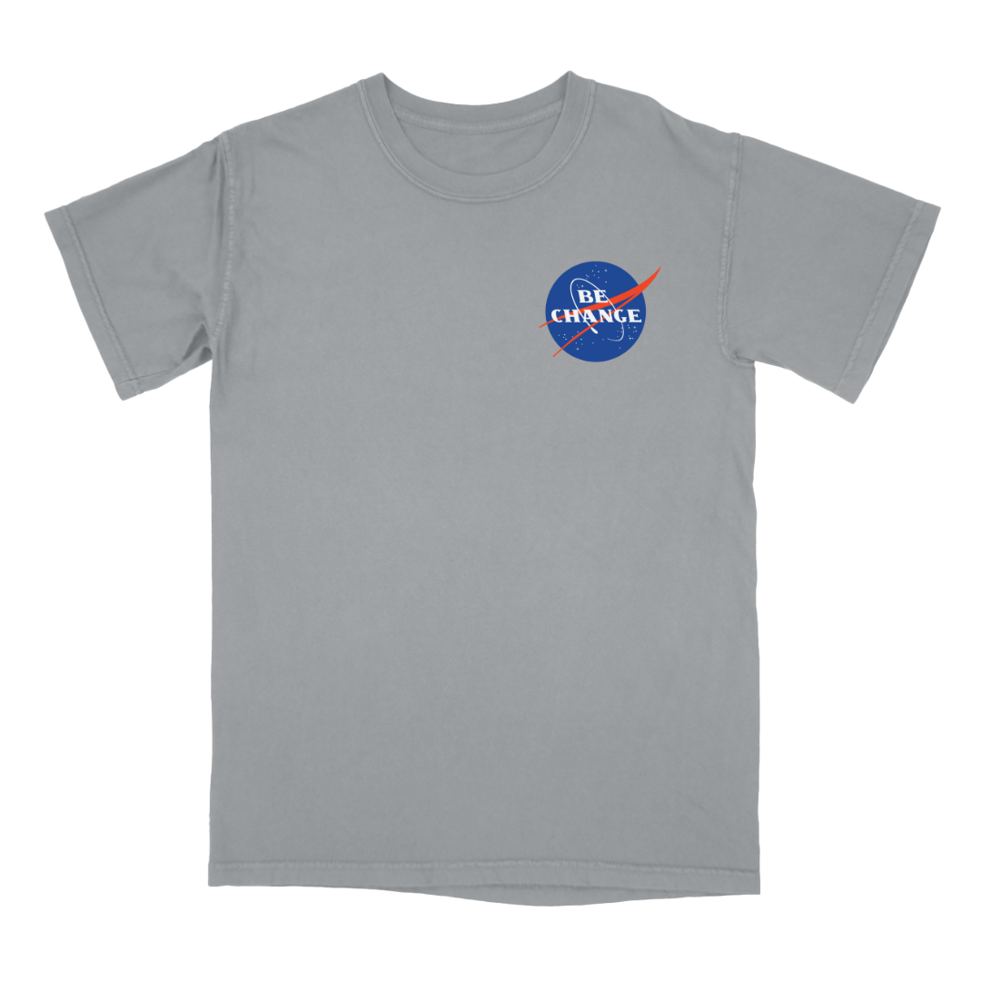 Be Change Aeronautics & Space Tee Grey/Front