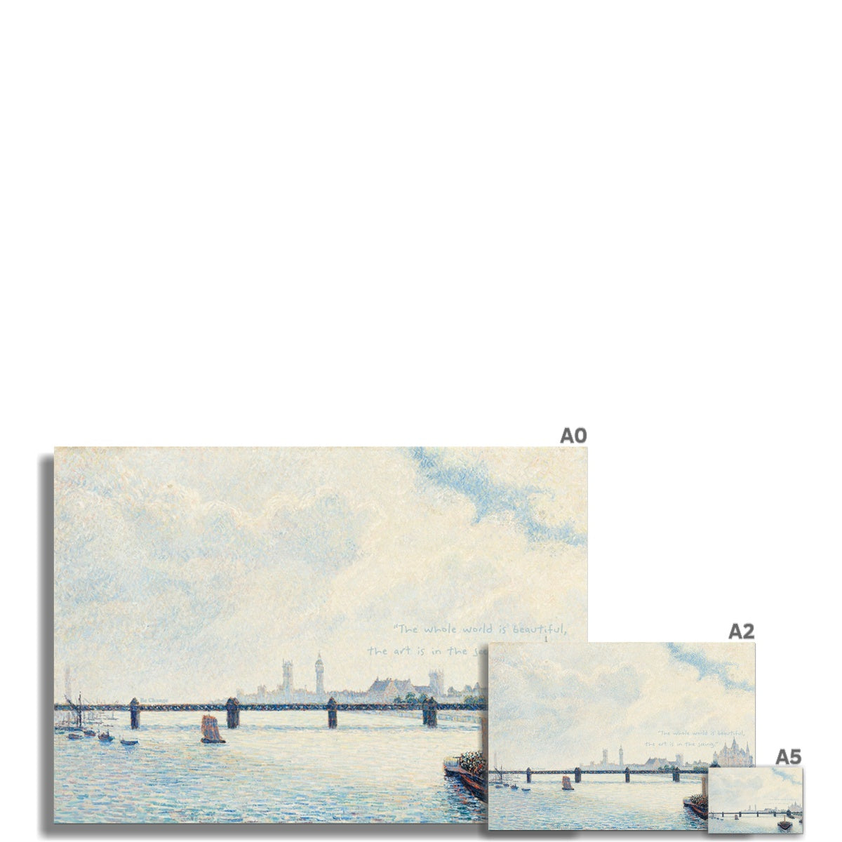 Charing Cross Bridge Print